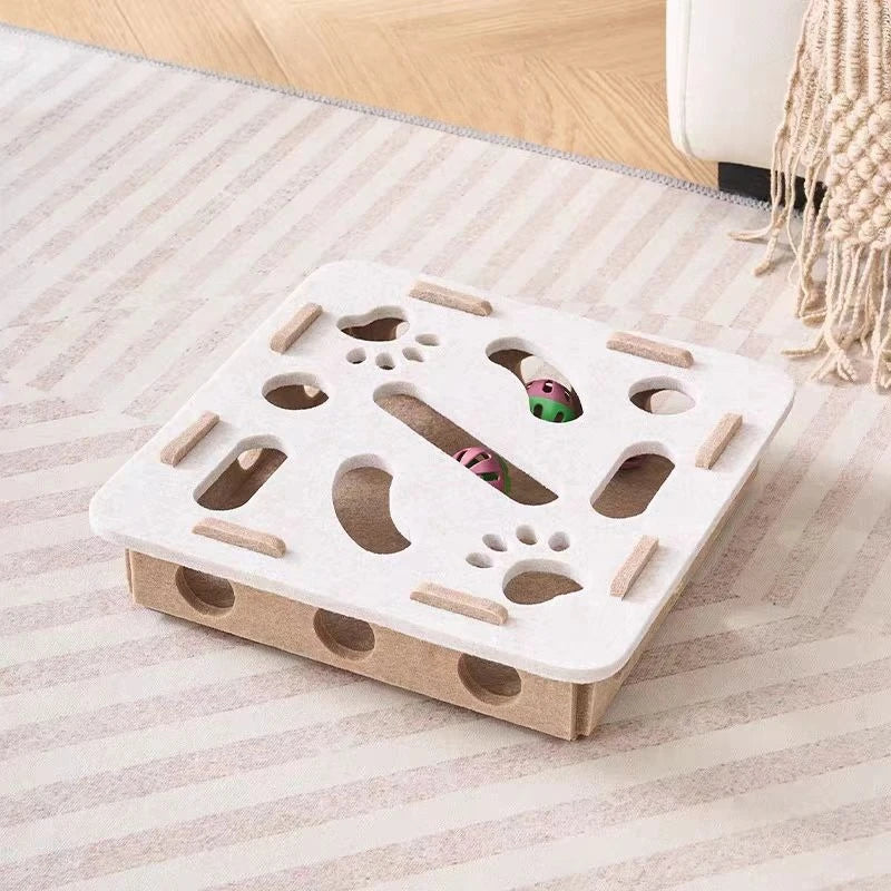 Puzzle — Gioco Interattivo in Feltro per Gatti