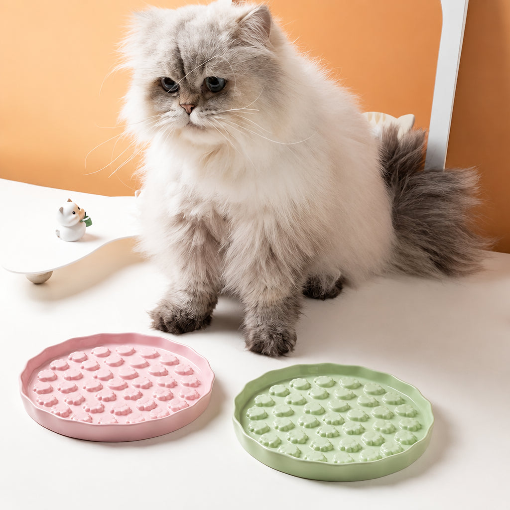 Lento — Ciotola Slow Feeder per Gatti