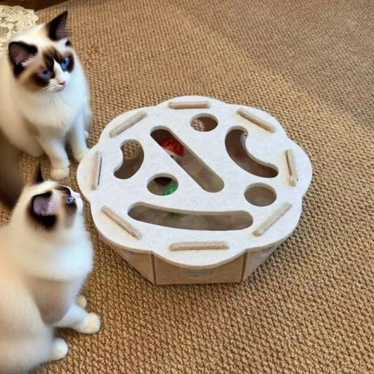 Puzzle — Gioco Interattivo in Feltro per Gatti