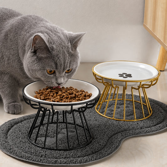 Alto — Piatto Rialzato in Ceramica per Gatti