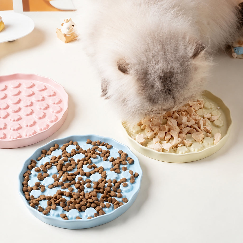 Lento — Ciotola Slow Feeder per Gatti